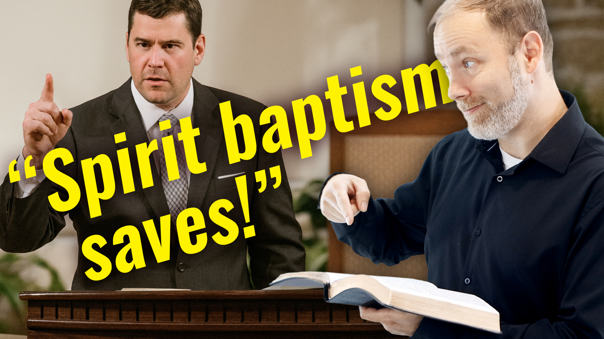 Spirit baptism is NOT the moment of salvation!